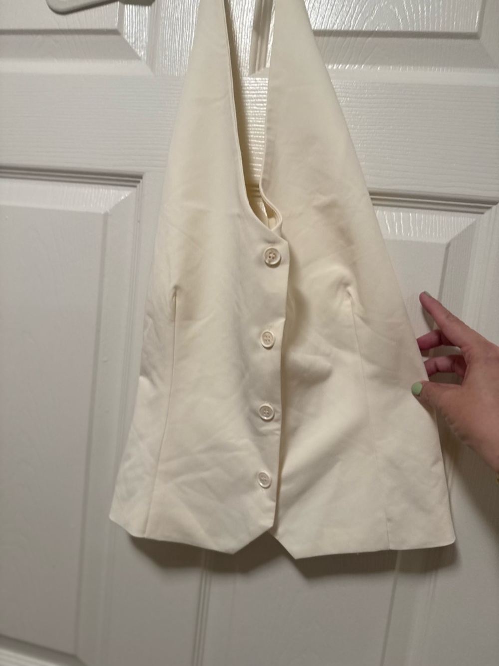 Peppermayo Sarah Halter Neck Button-Front Vest - Picture 8 of 16